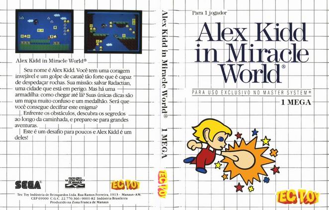 O videogame que falta: Master System II da Tec Toy, com Alex Kidd