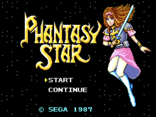 Game Phantasy Star Sega Master System 1987 Sega Oc Remix