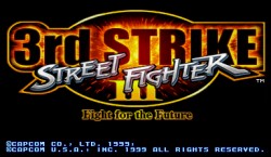 Game: Street Fighter III: 3rd Strike: Fight for the Future