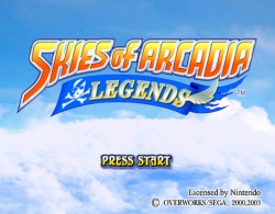 Game: Skies of Arcadia: Legends