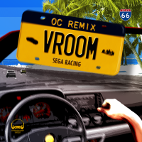 VROOM: Sega Racing front cover
