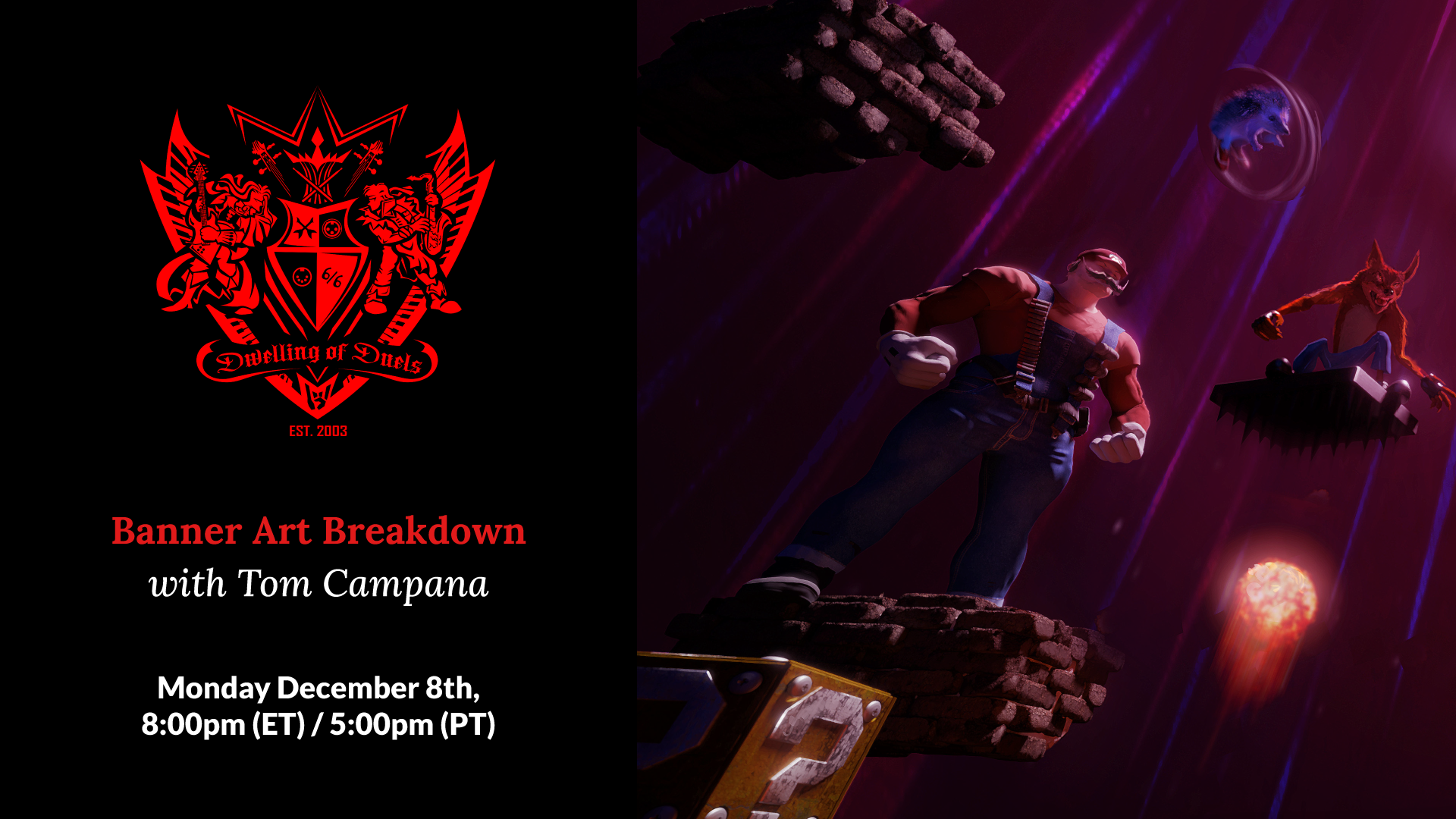 Banner Art Breakdown Stream