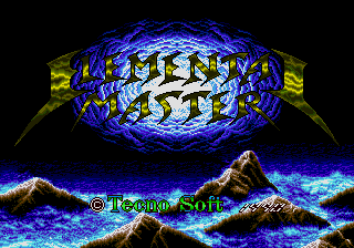 Game: Elemental Master [Sega Genesis, 1990, Technosoft] - OC