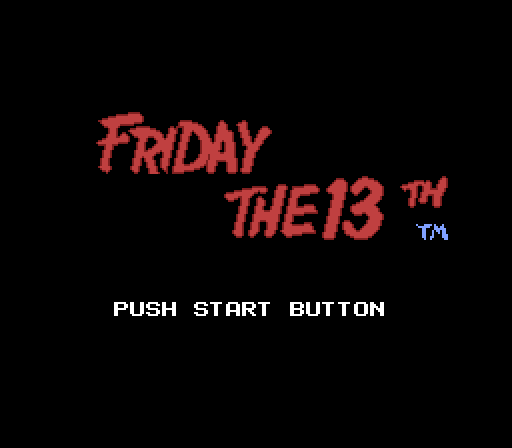 friday the 13th nes shirt