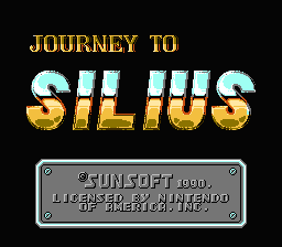Game: Journey to Silius [NES, 1990, Sunsoft] - OC ReMix