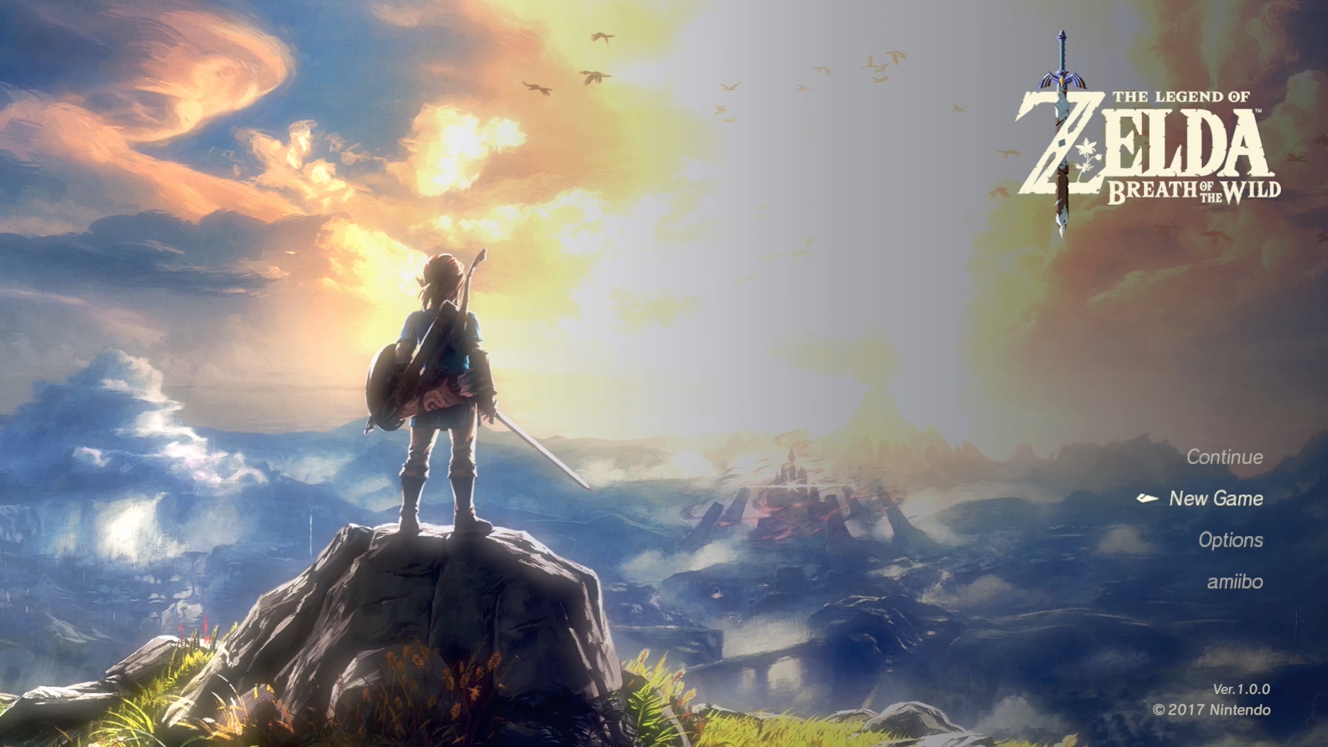 Game: The Legend of Zelda: Breath of the Wild [Wii U, 2017, Nintendo