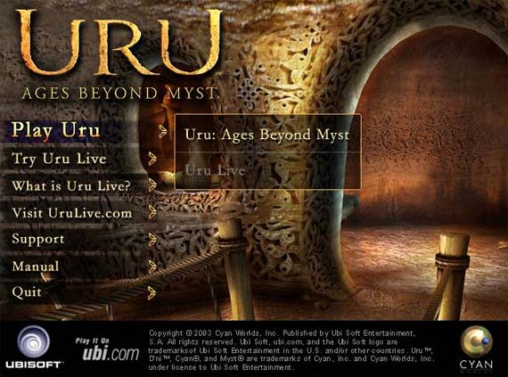 uru ages beyond myst uru ages beyond myst