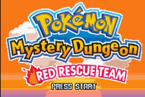 Game Pokémon Mystery Dungeon Red Rescue Team Game Boy
