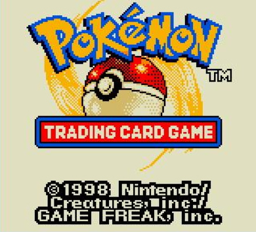 Game Pokémon Trading Card Game Game Boy Color 1998