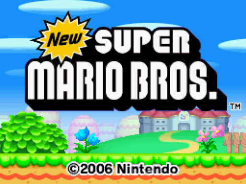 super mario bros nintendo ds