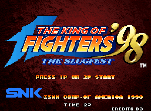 Game: The King of Fighters '98: The Slugfest [Neo Geo, 1998, SNK