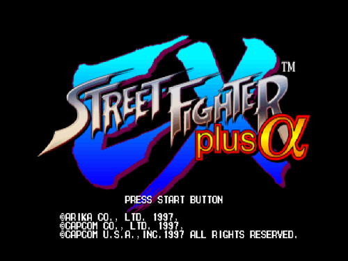 Street Fighter EX plus α