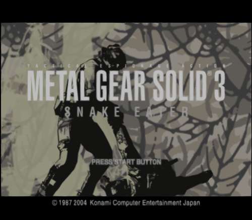 Metal Gear Solid 3: Snake Eater