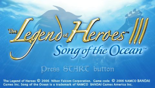 The Legend of Heroes V: A Cagesong of the Ocean