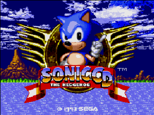 sonic 1 game over