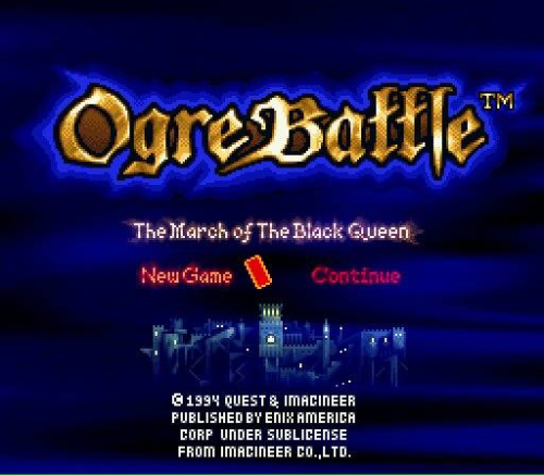 Ogre Battle: The March of the Black Queen