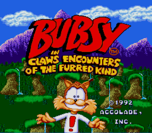 Bubsy in: Claws Encounters of the Furred Kind