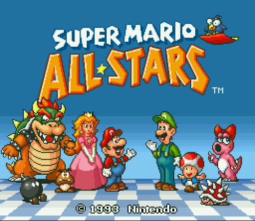 super mario bros 3 all stars