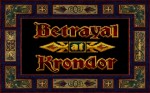 Game: Betrayal at Krondor
