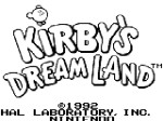 Game: Kirby's Dream Land