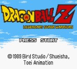 Game: Dragon Ball Z: Legendary Super Warriors