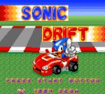 Game: Sonic Drift