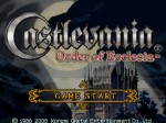 Game: Castlevania: Order of Ecclesia