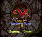 Game: Ys IV: The Dawn of Ys