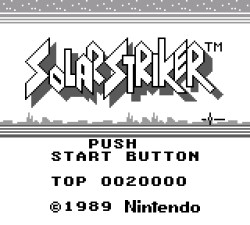 Game: SolarStriker