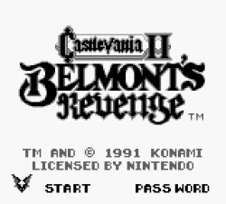 Game: Castlevania II: Belmont's Revenge