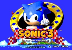 Game: Sonic the Hedgehog 3