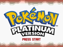 Game: Pokémon Platinum Version