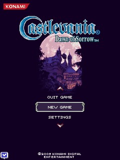 Game: Castlevania: Dawn of Sorrow