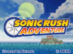 Game: Sonic Rush Adventure