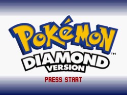 Game: Pokémon Diamond Version
