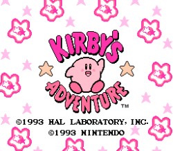 Game: Kirby's Adventure
