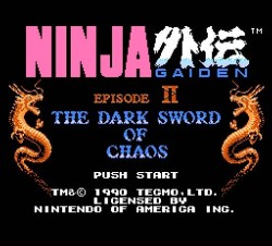 Game: Ninja Gaiden II: The Dark Sword of Chaos