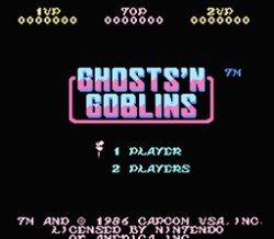 Game: Ghosts'n Goblins