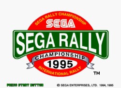 Game: Sega Rally Championship