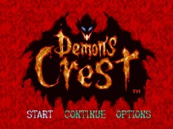 Game: Demon's Crest