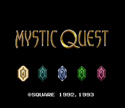 Game: Final Fantasy Mystic Quest