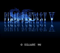 Game: Final Fantasy V