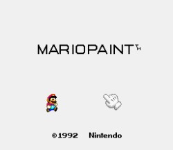 Game: Mario Paint