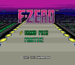 Game: F-Zero