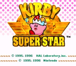 Game: Kirby Super Star