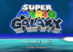 Game: Super Mario Galaxy