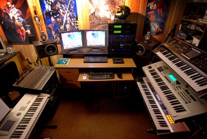 Another angle of McVaffe's studio